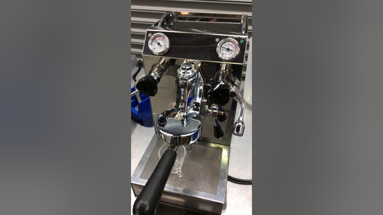 VBM Espresso Machine Test 3511 YouTube