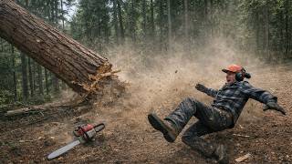 Extreme Forestry Failures | Tree Cutting &amp; Logging Truck Problems