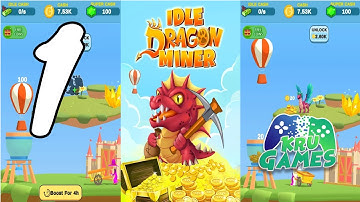 Idle Dragon Miner Gameplay #1 All Levels (Android, IOS)