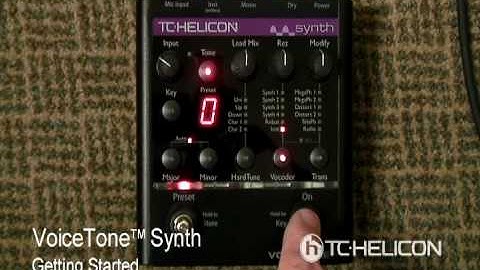 VoiceTone Synth | Part 2: getting started
