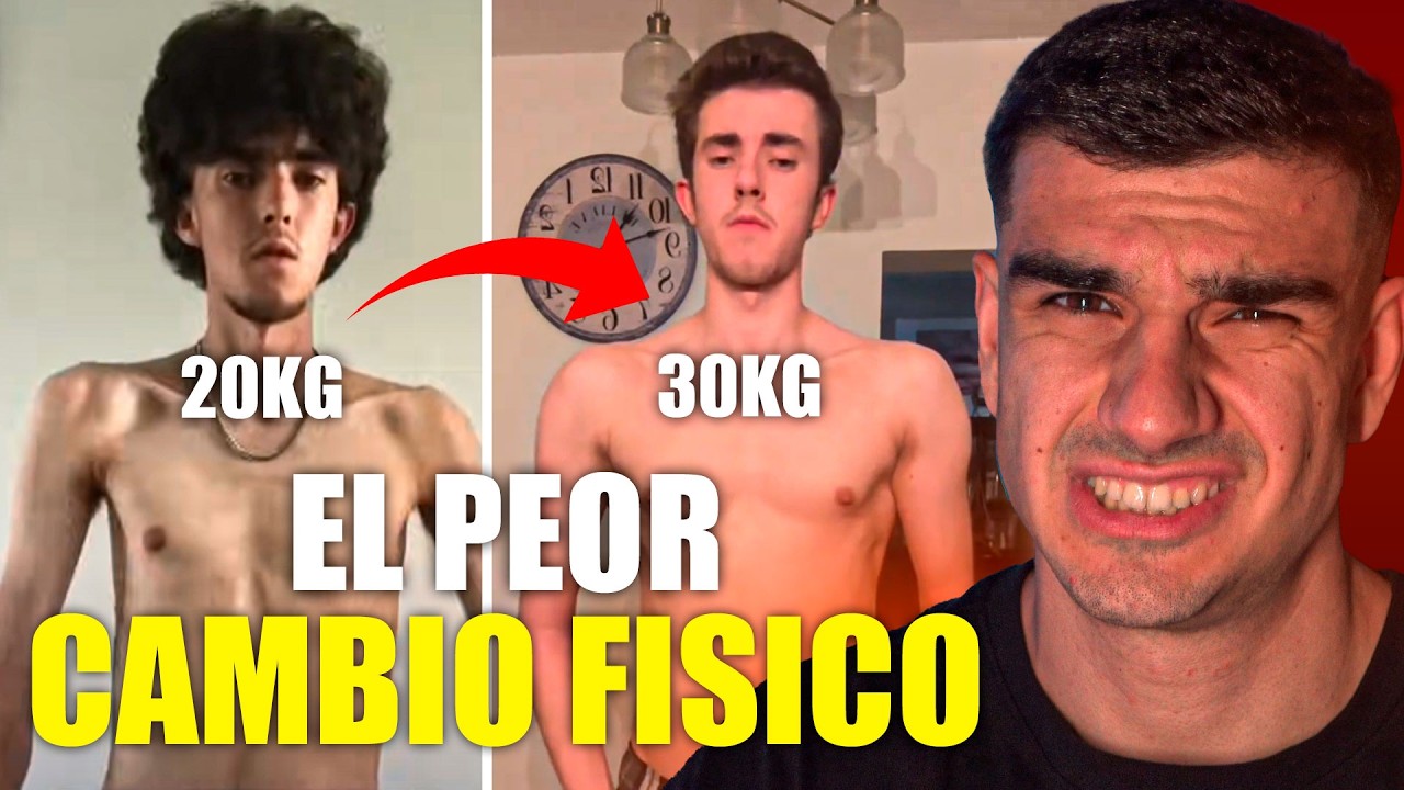Toda su Vida en el Gimnasio... ¡PARA NADA! (El Peor Cambio Físico de la Historia💀)