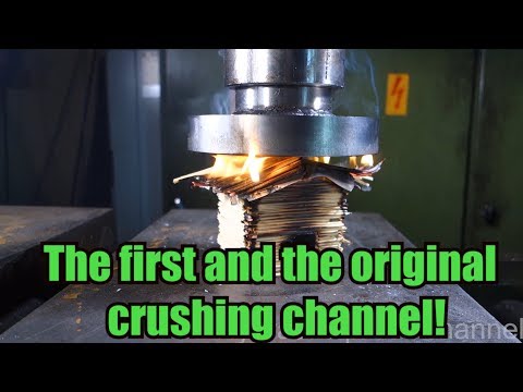 Hydraulic press channel trailer