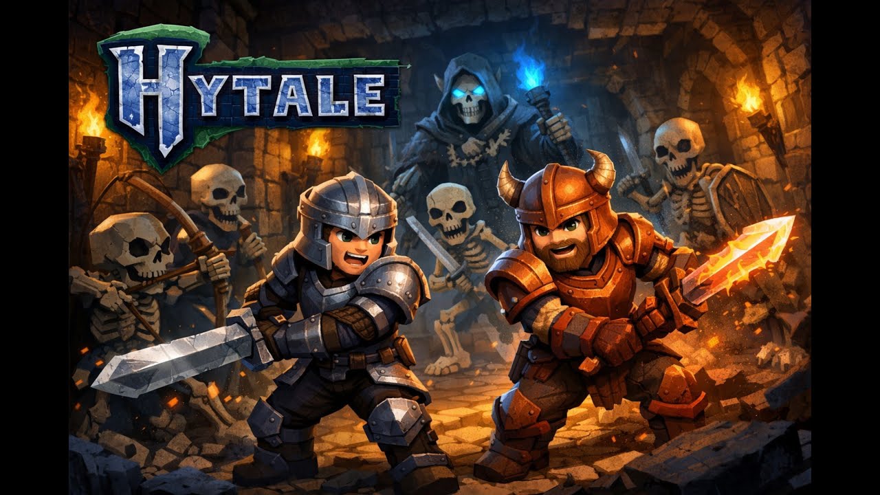 We Entered ONE Dungeon… and Found INSANE Rare Loot in Hytale | Duo Let's Play | Part 3