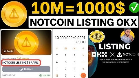 Notcoin Listing on OKX Exchange | | PXR Network Listing update । Notcoin Pre Market