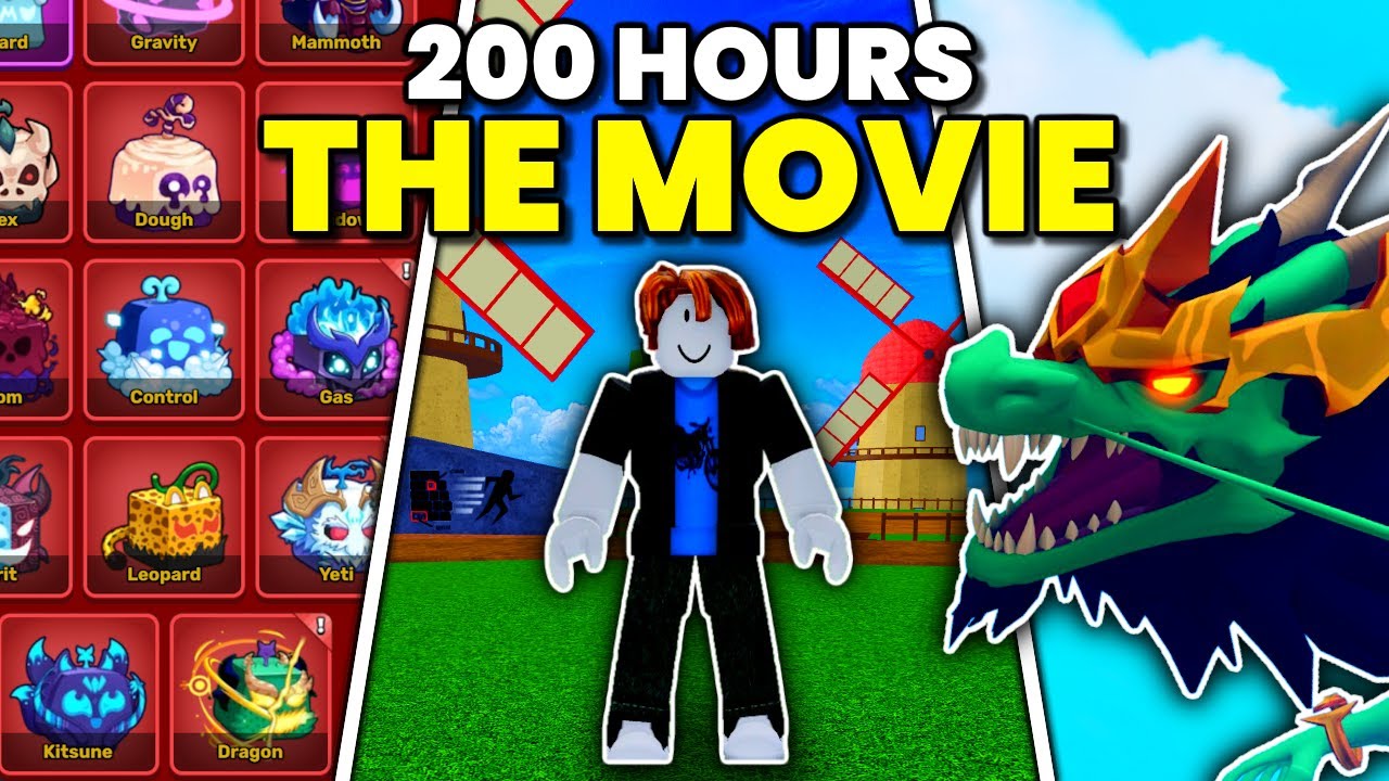 От новичка до профессионала [ФИЛЬМ] Blox Fruits Roblox