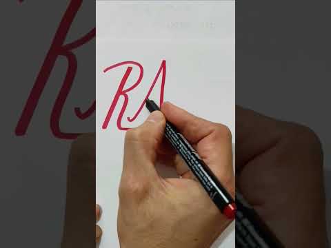 RABİA Yazılışı - Güzel yazı denemesi - güzel yazı yazma teknikleri - güzel yazı