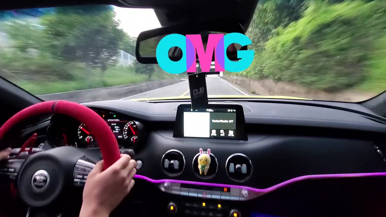 stinger 3.3 awd  배기음 와인딩 스팅어