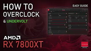 How to Overclock & Undervolt RX 7800XT | ADRENALIN 2023 Easy Tutorial screenshot 4