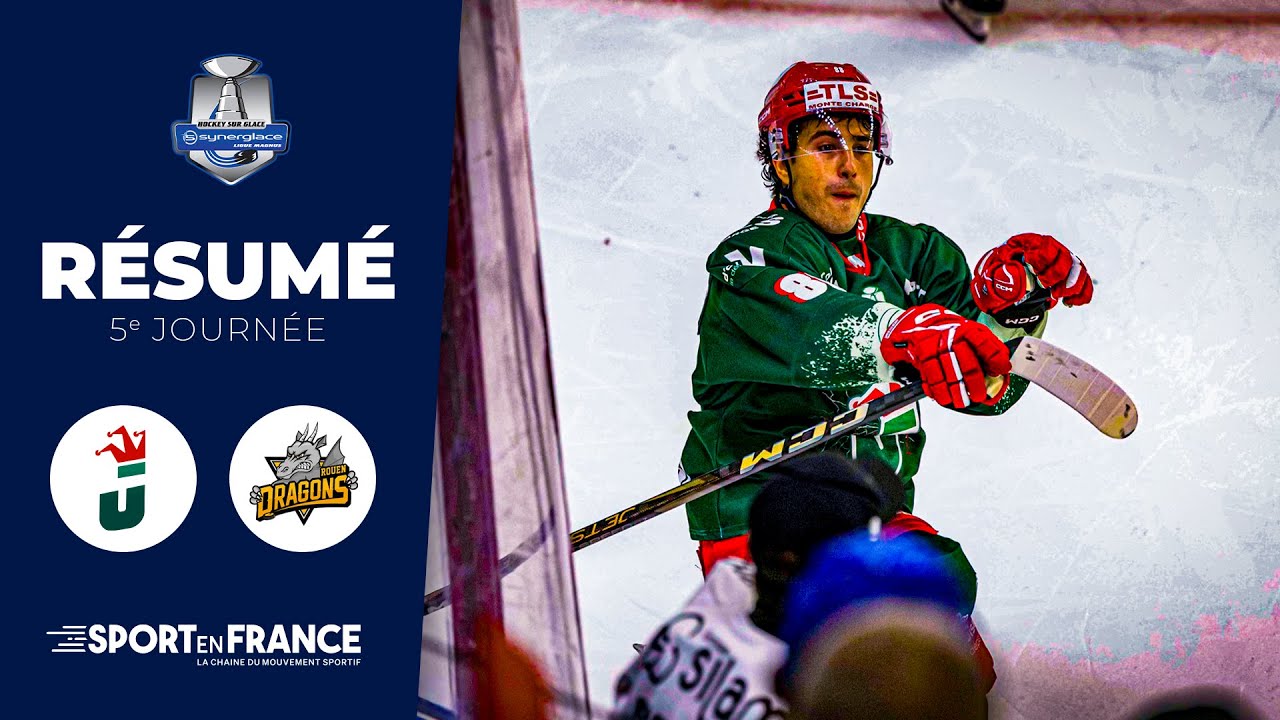 🏒 Le résumé de CERGY-PONTOISE - ROUEN (J5) | Synerglace Ligue Magnus 2024/25