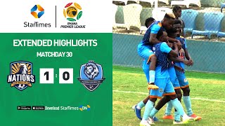 Nations FC 1-0 Accra Lions| Highlights | Ghana Premier League