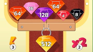 2048 Game Merge Number Puzzles - Blob Merge 3d gameplay All Max Levels part 1 #2048gamemergenumber