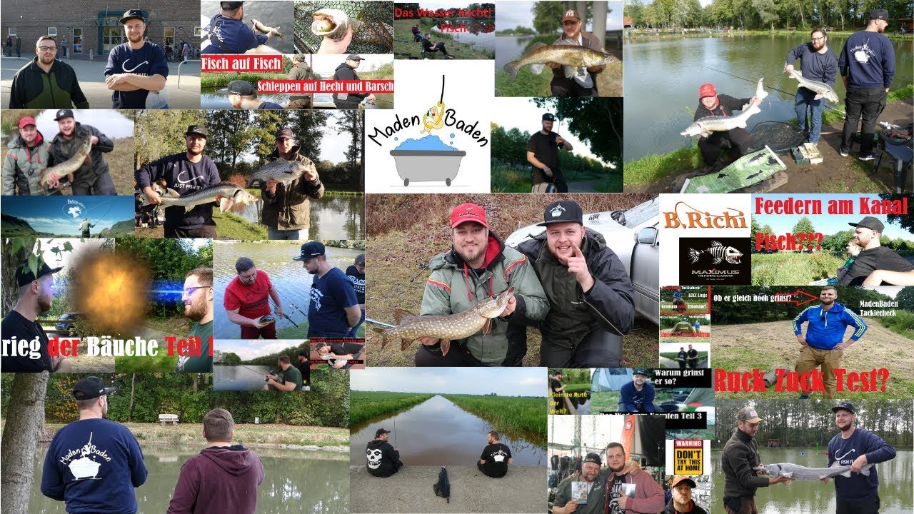 DAS Angeljahr 2018 geht zu ENDE ! Unser Jahresrückblick 2018!DANKE| MadenBaden|Angeln