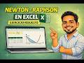 Método de Newton-Raphson en Excel | Ejercicio Paso a Paso
