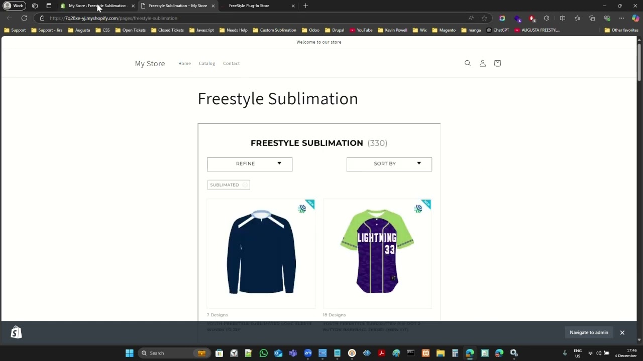 Augusta Freestyle Plugin Embed - Shopify