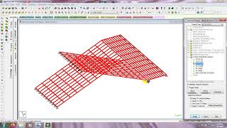 26. Complete Staad Pro Tutorial | How to Draw, analysis and design a staircase Part 3