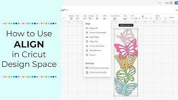 How to Align in Cricut Design Space