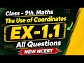 Class 9 | New Syllabus | Maths | Ganita Manjari |Ch.1 The Uses Of Coordinates |Exercise 1.1