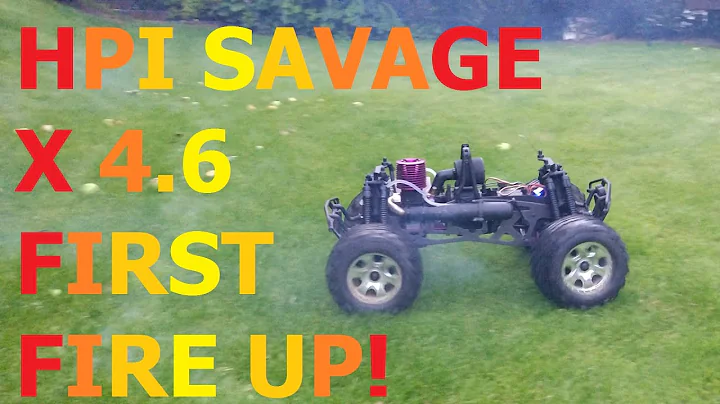 Ebay Project Savage X 4.6 Part 6 First Fire Up With Pullstart and New Filter