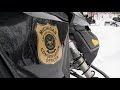 Michigan Game Wardens Winter Patrol On Duty 