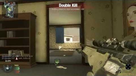 Collateral across map NS Black Ops Game Clip