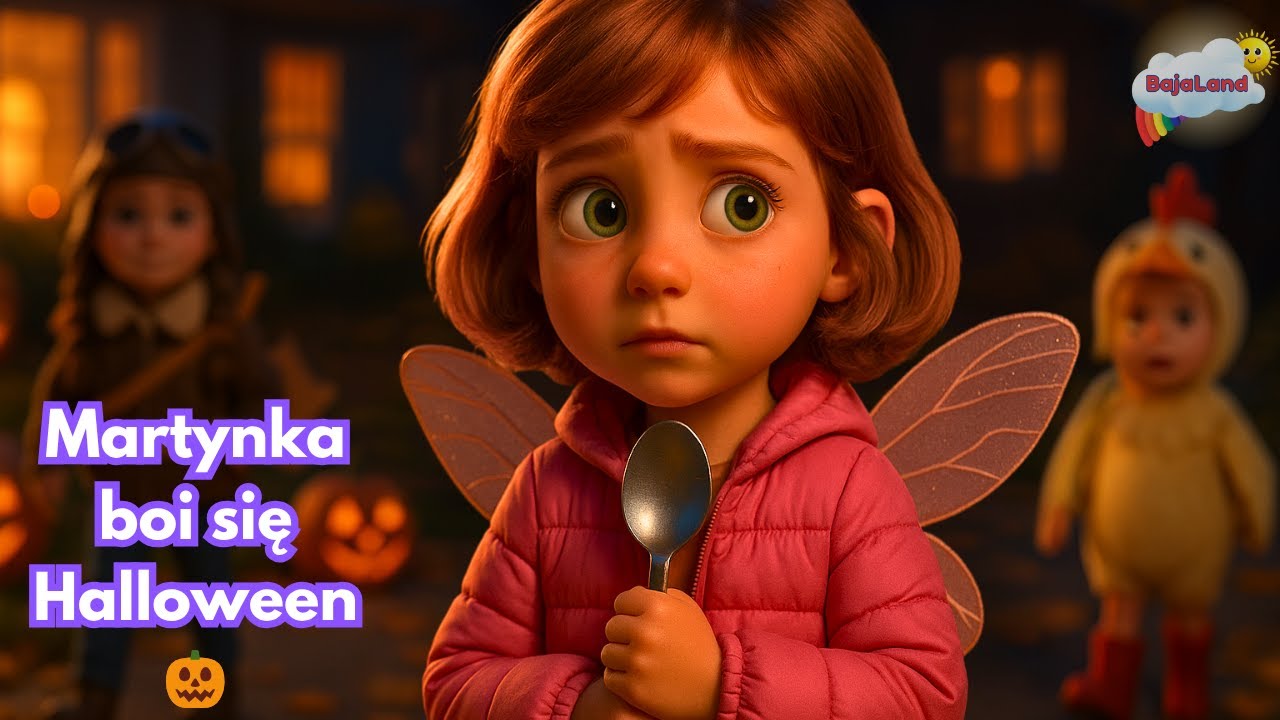 Martynka boi się Halloween🎃 – audiobook bajka o odwadze i przezwyciężaniu strachu