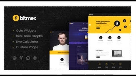 Bitmex - Cryptocurrency & Bitcoin WordPress Theme | Themeforest Templates