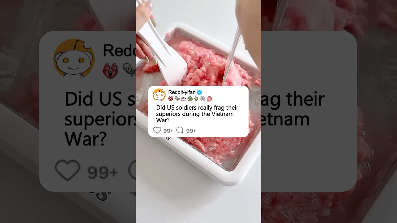 Did US soldiers really frag their superiors during the Vietnari War?