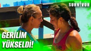 Nagihan Ve Seren Ay Arasında Gerilim Yine Yükseldi Survivor 2026 16. Hafta 1. Bölüm