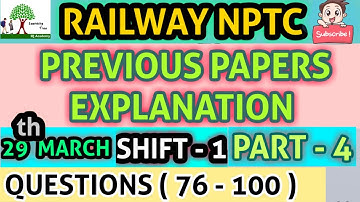 RRB NTPC PREVIOUS PAPERS DETAILED EXPLANATION IN ENGLISH || RAILWAY NTPC FREE CLASSES || IQ ACADEMY