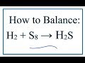 Balancing Chemical Equations Practice