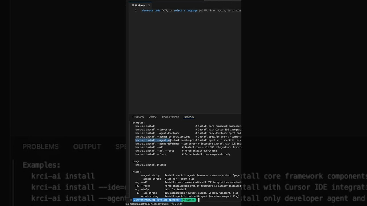 KuberocketAI support selective installation 