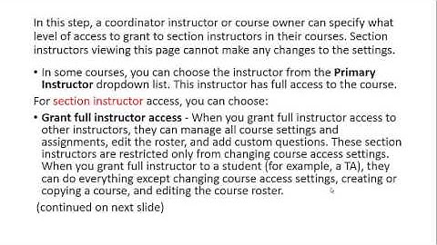 MyLab XL Managing Instructor Access in Course Groups