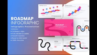 Modern Roadmap Slide Template – Plan, Present, and Impress!