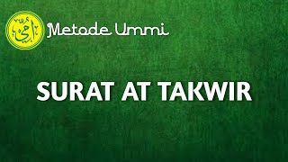 SURAT AT TAKWIR | Metode Ummi