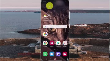 Samsung Galaxy S20 How to enable or disable live transcribe dark theme (Android 10)
