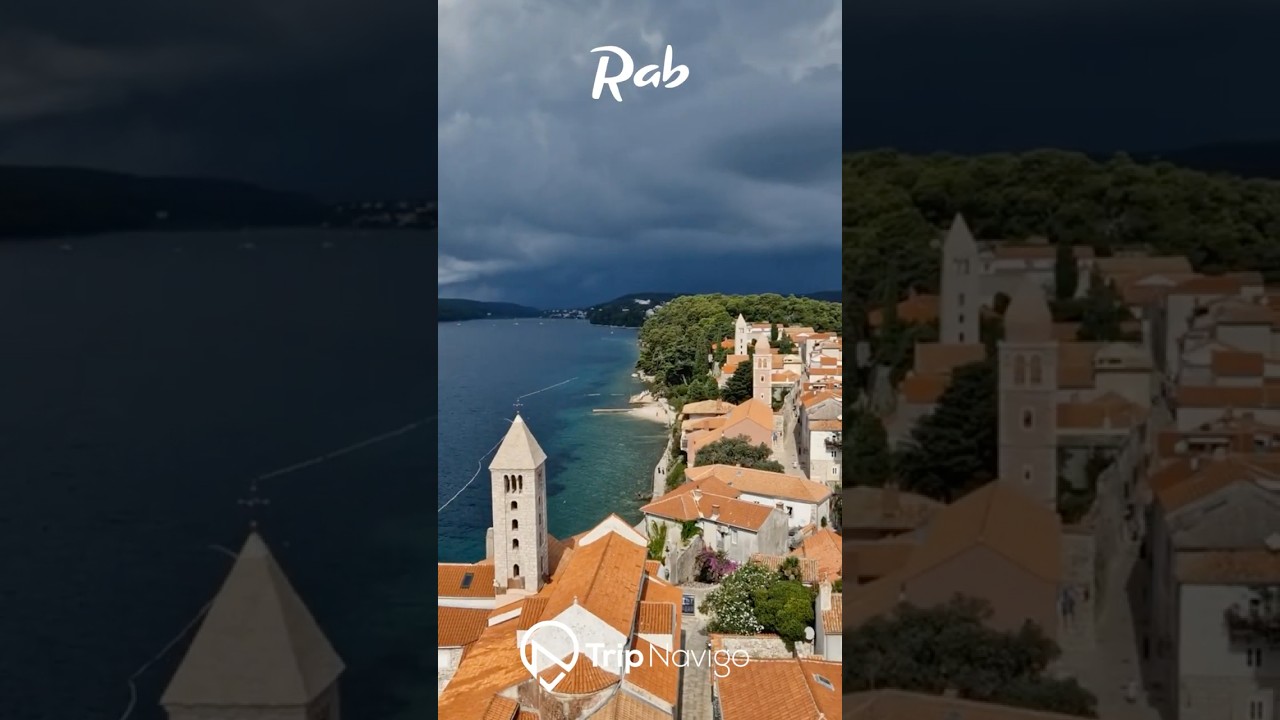 Miasto Rab, wyspa Rab, Chorwacja 