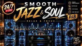 Smooth Jazz & Soul R&B 24/7 - Midnight Jazz Lounge | Relaxing Instrumental Vibes screenshot 5