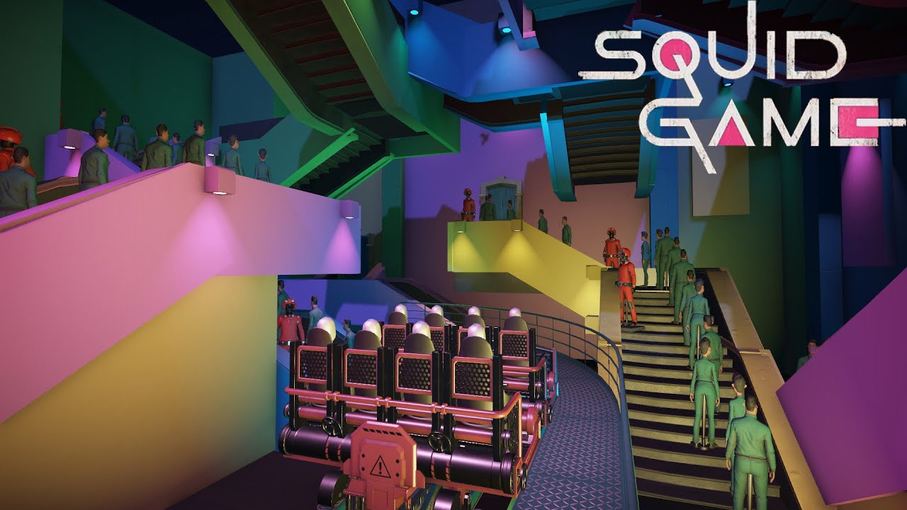Squid Game: The Ride - Planet Coaster game