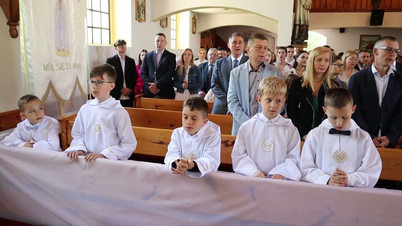 1 Komunia Święta Bukowiec 12.05.2024