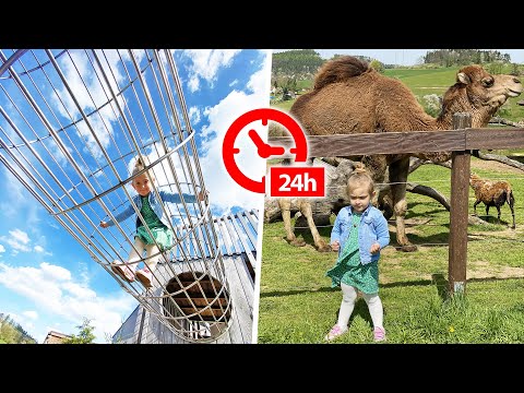 Arianka na Farmě! Bála se zvířátek? | Den s Malou A #32