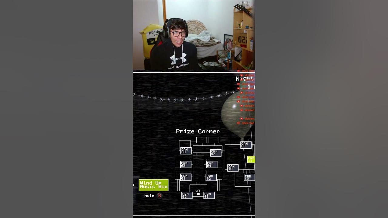 ME SUENA LA CAJA MUSICAL EN EL FNAF 2 fnaf terror streamer YouTube