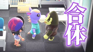 どうぶつが「合体」する瞬間をあなたは目撃した事がありますか？【あつ森】