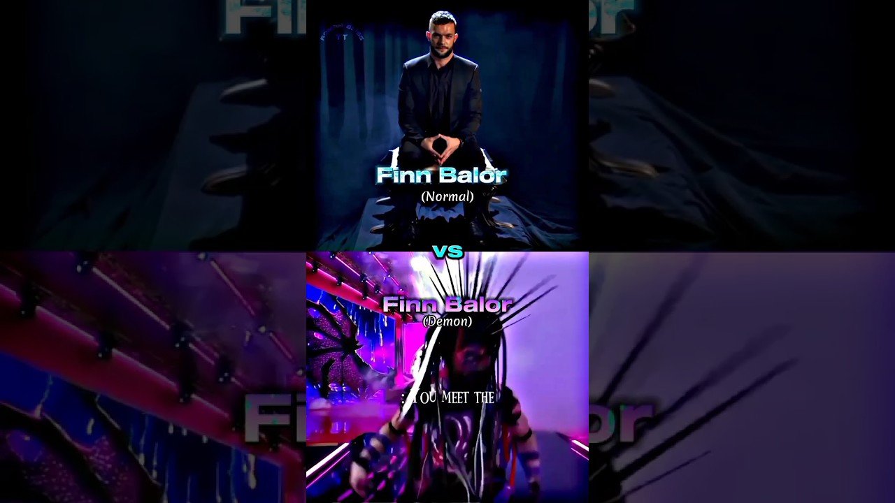 😎Finn Balor vs Demon Balor😈 