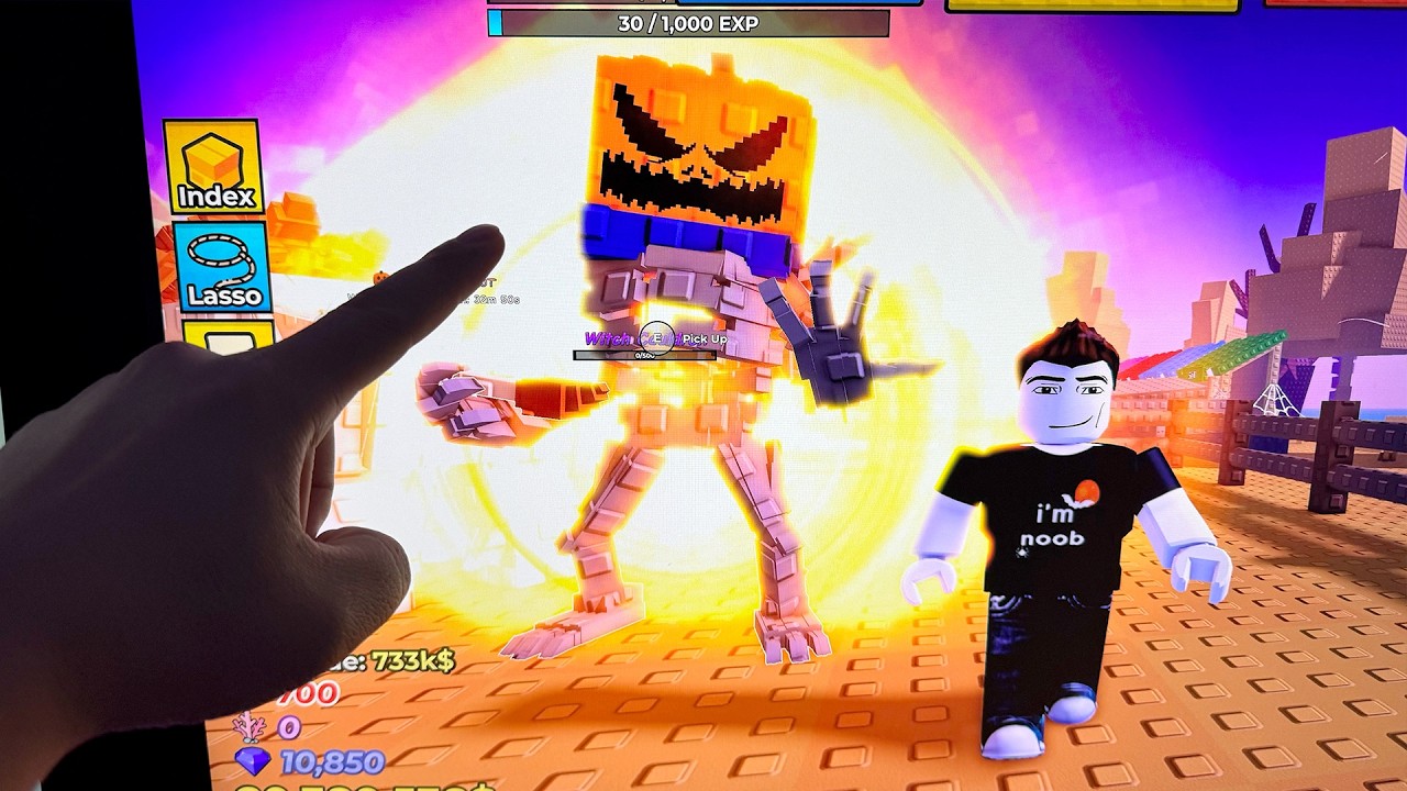 จับ Jack O Lantern หายากมาเลี้ยงได้ Roblox Raise Animals