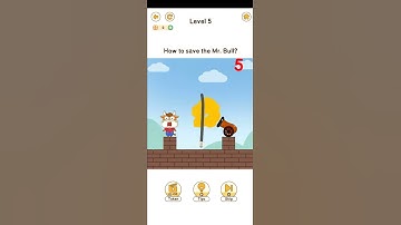 Brain Go 2 Level 5 save Mr Bull ?