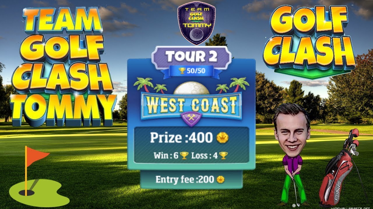 Golf Clash tips, Hole 6 - Par 4, Santa Ventura - Tour 2 - Guide/Tutorial