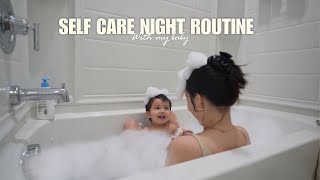 SELF CARE NIGHT ROUTINE as a mommy