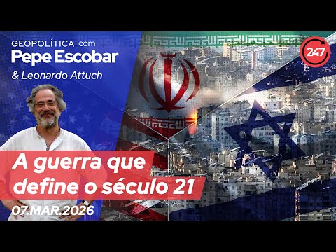 Pepe Escobar: a guerra que define o século 21 7.3.26