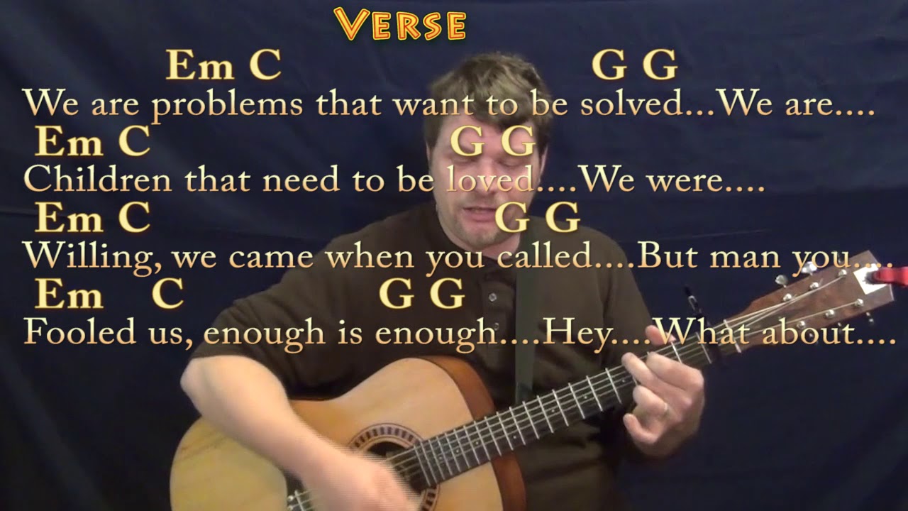 What about us pink strum guitar cover lesson with chords lyrics