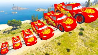 GTA V Epic New Stunt Race For Car Racing Challenge by Trevor and Shark #9595 screenshot 5